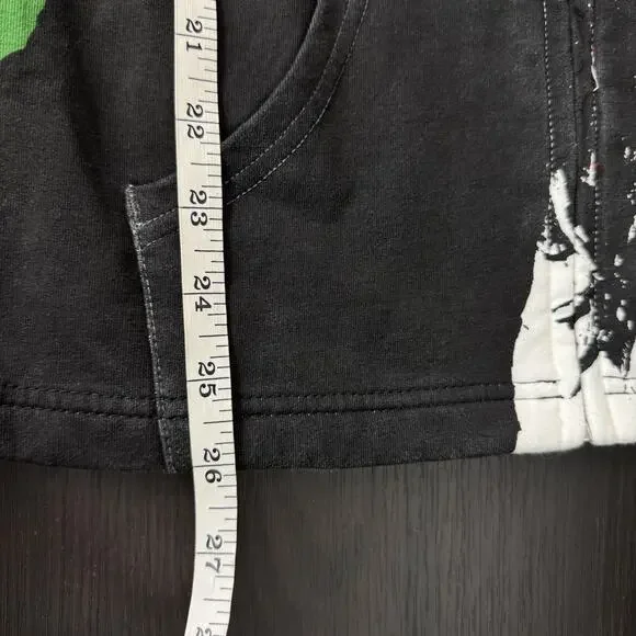 Christian Audigier Y2K Track Jacket Womens Small Italy Flag Crystal Rock NEW - Picture 15 of 16